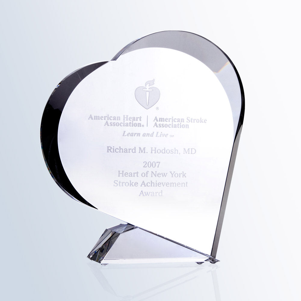 The Giving Heart premium recognition award