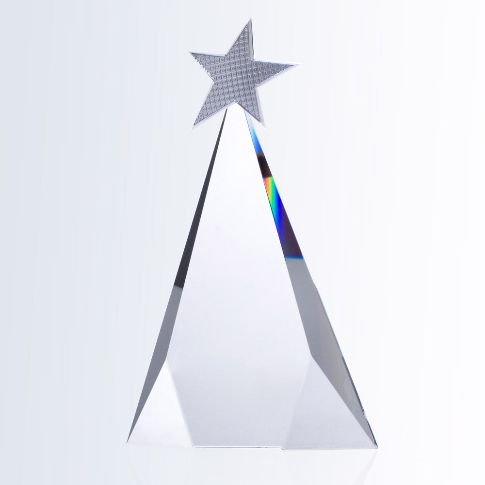 Metal Star Tri-Triangle premium recognition award