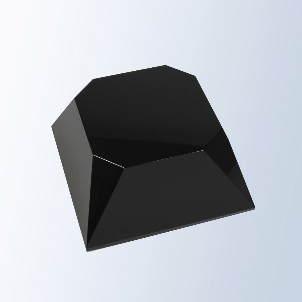 Black Beveled Four Sided Slant view 2