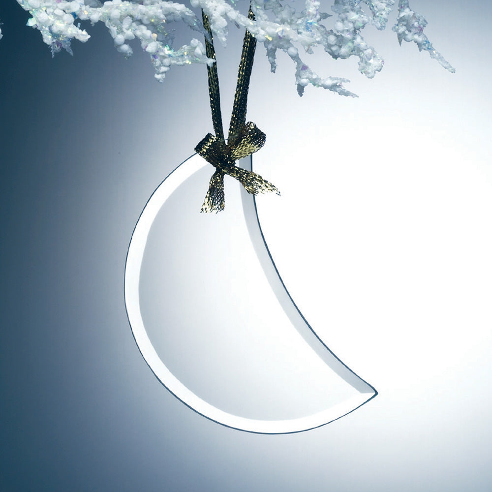 Glass Moon Ornament premium recognition award