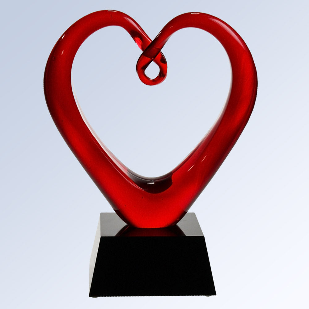 The Whole Hearted (Black Base) premium recognition award