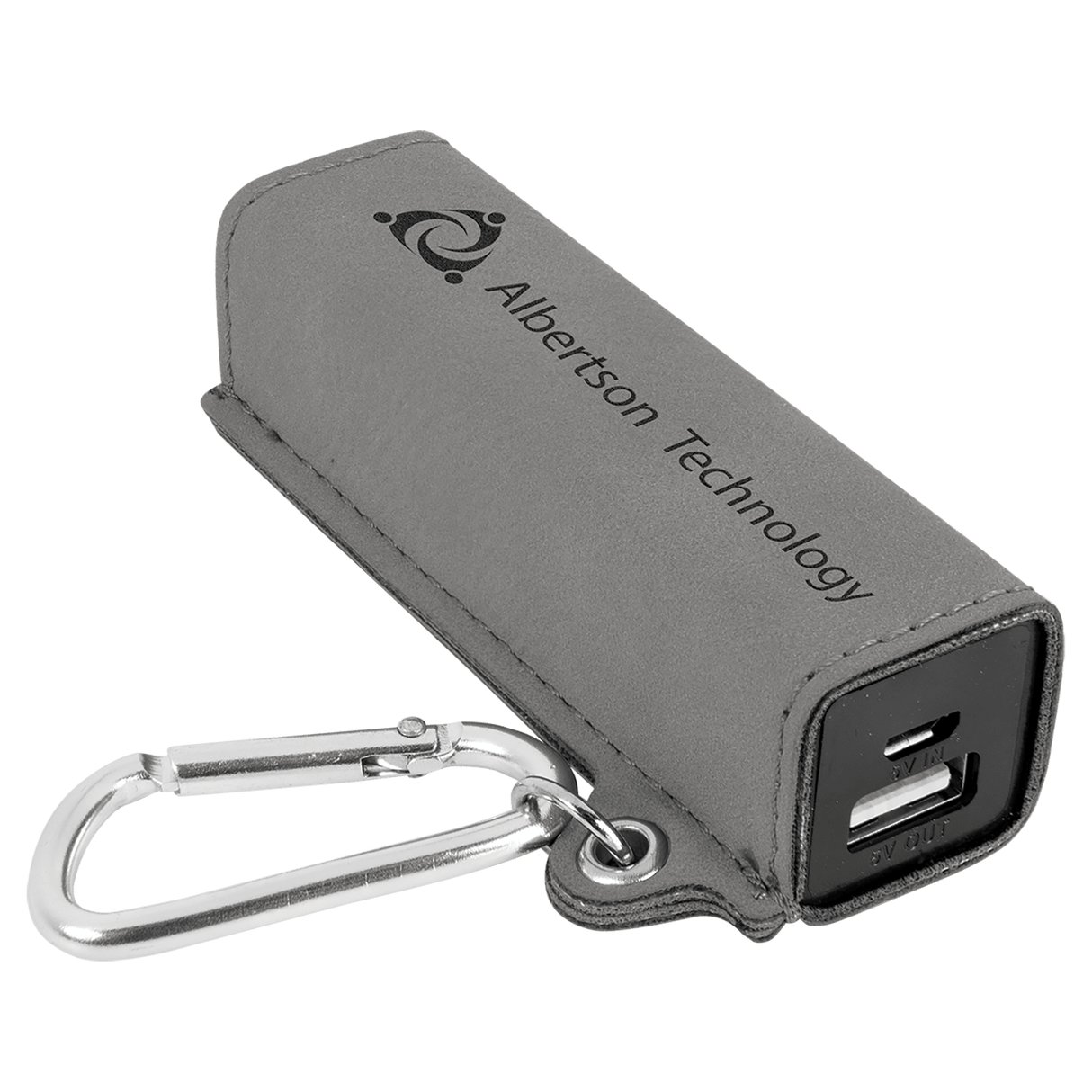 2200 mAh Power Bank with USB Cord-AKD Ink