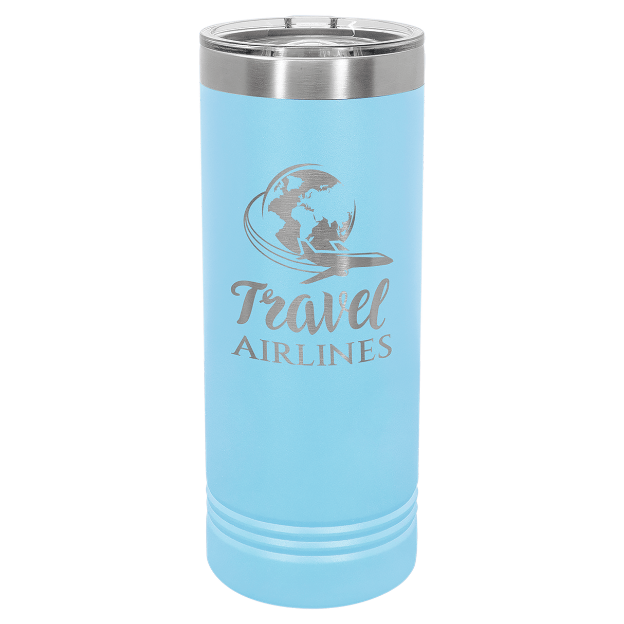 22 oz. Polar Camel Skinny Tumbler with Slider Lid-AKD Ink