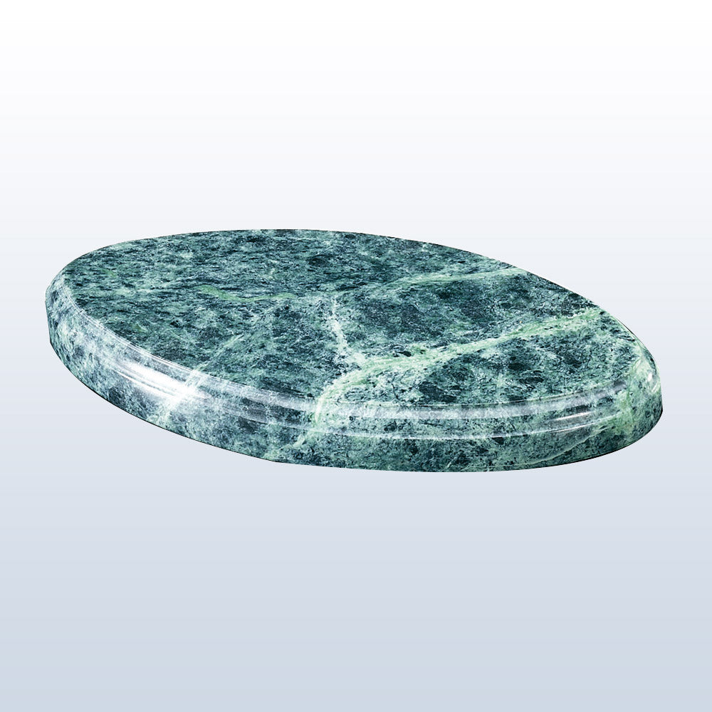 Marble Oval Base view 2