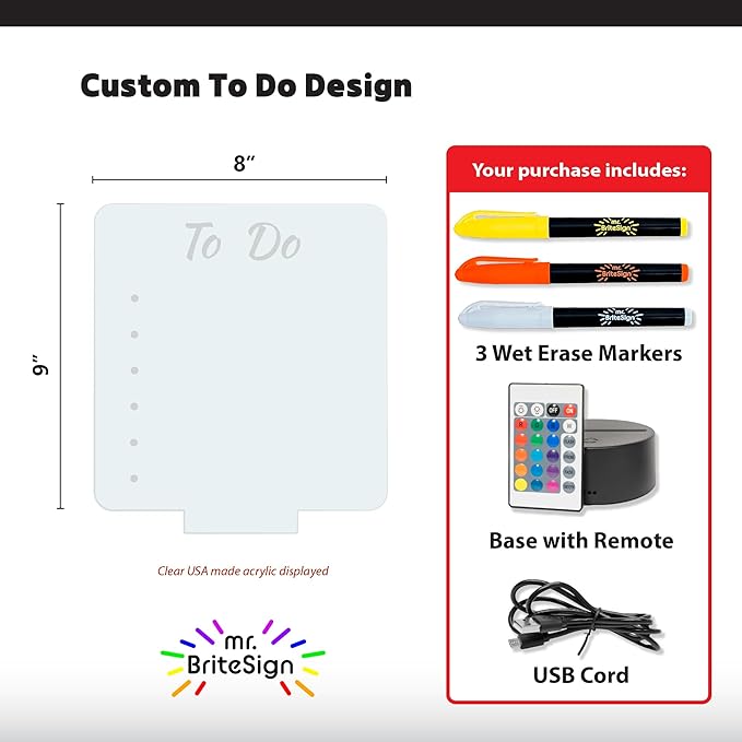 mr.BriteSign To Do Board - AKD Ink