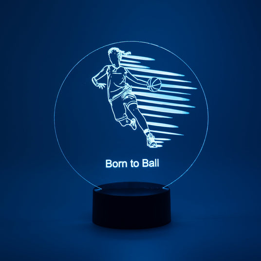 mr.BriteSign Basketball Dribbling Girl