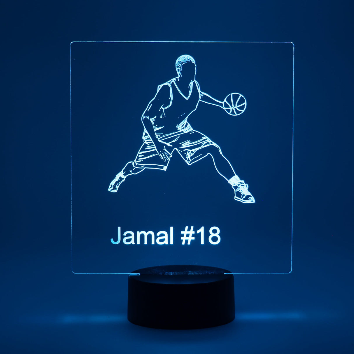 mr.BriteSign Basketball Boy Dribbling - AKD Ink