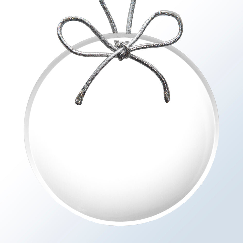 Acrylic Circle Ornament premium recognition award