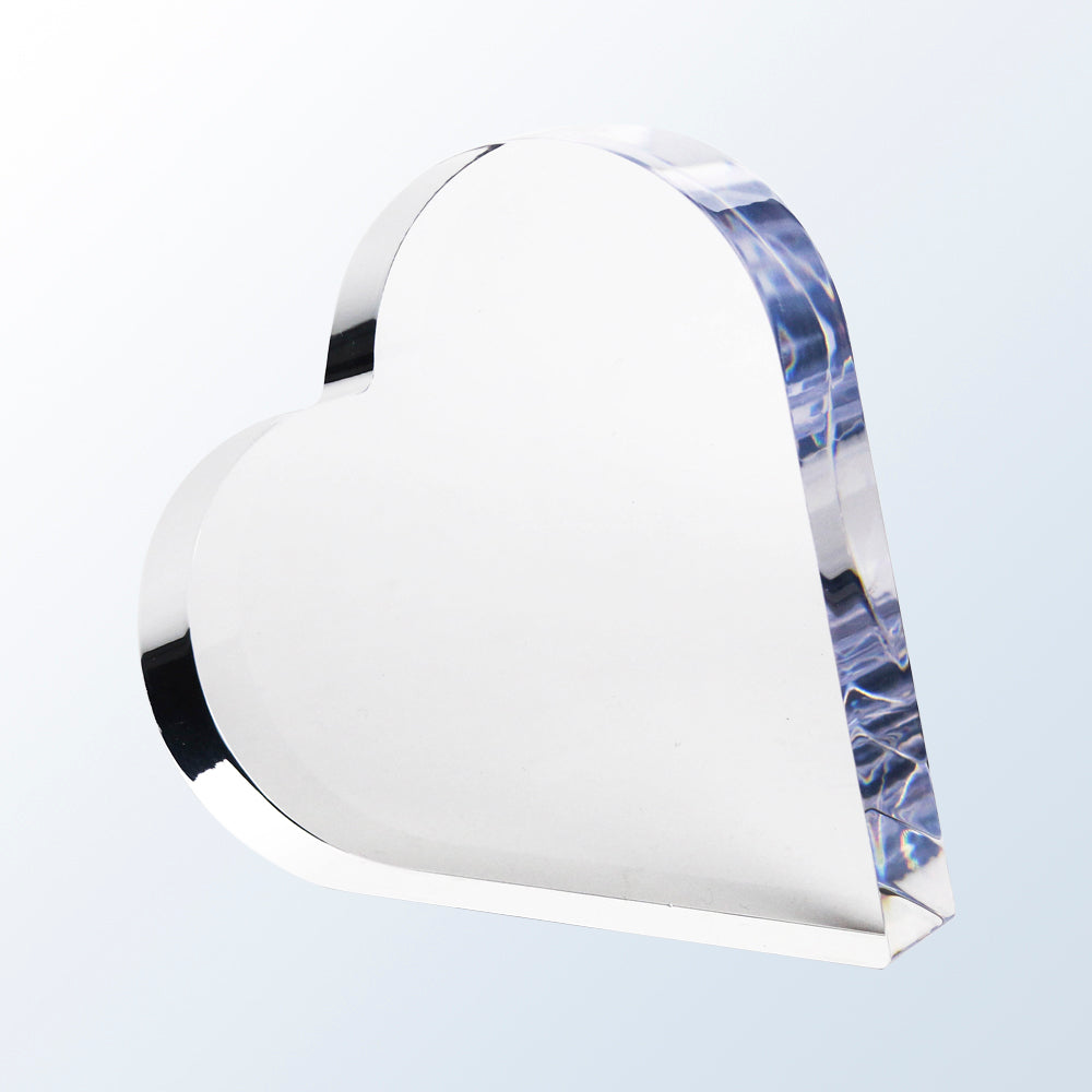 Acrylic Heart Plaque view 2