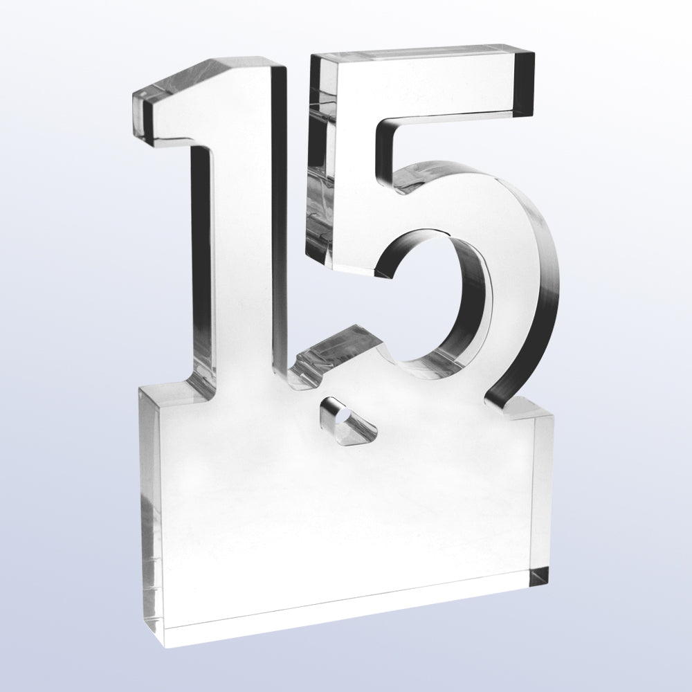 Number 15 premium recognition award