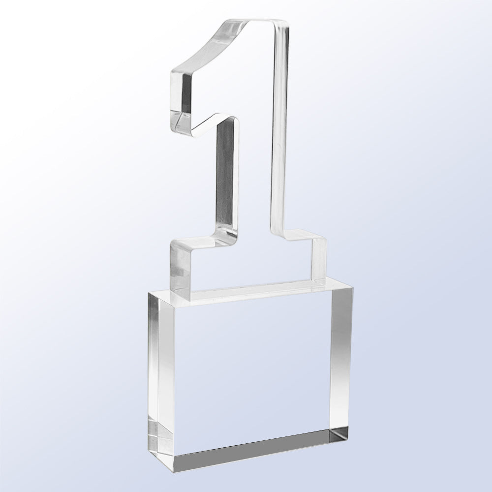 Number 1 Base Attached premium recognition award