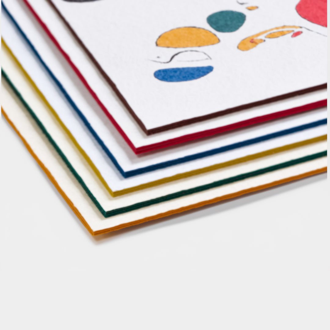 Painted Edge Business Cards-AKD Ink