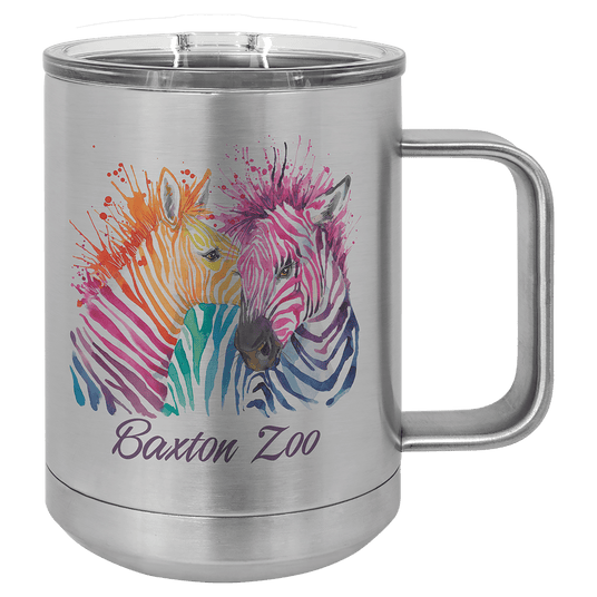 Sublimatable Polar Camel 15 oz. Insulated Mugs