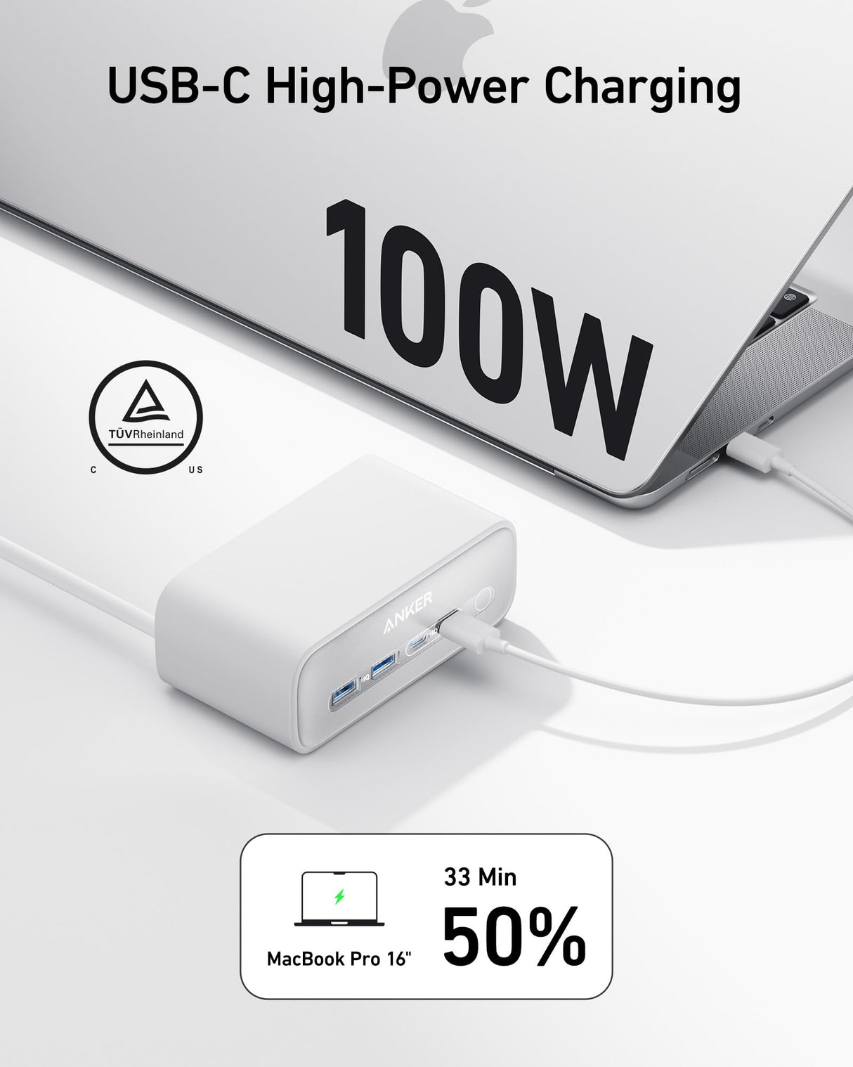 Anker 7-in-1 USB-C Charging Station (100W) BOA-AKD Ink