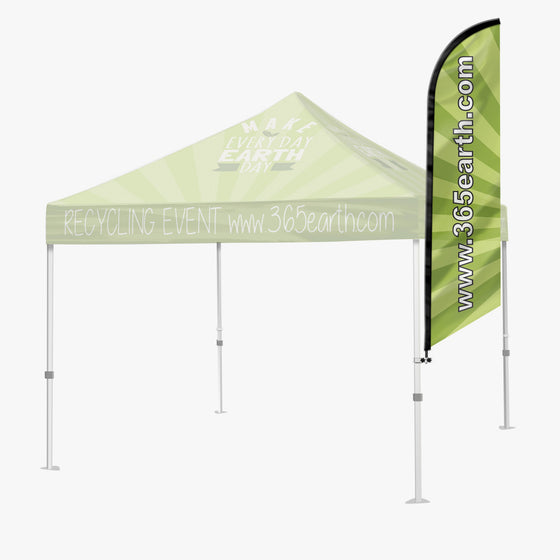 Event Tent Teardrop Flag Kit