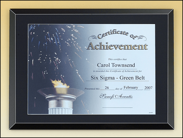 Certificate/Photo Plaques-AKD Ink