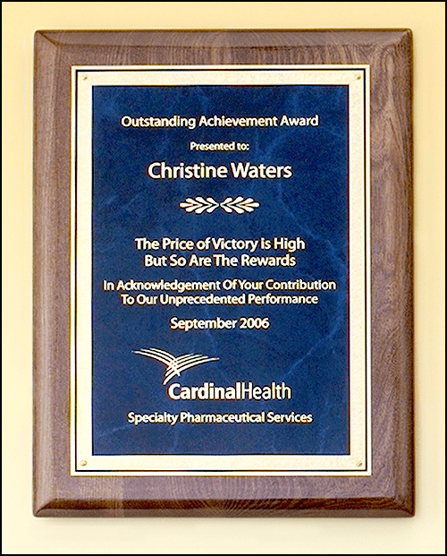 Piano Finish Plaques-AKD Ink