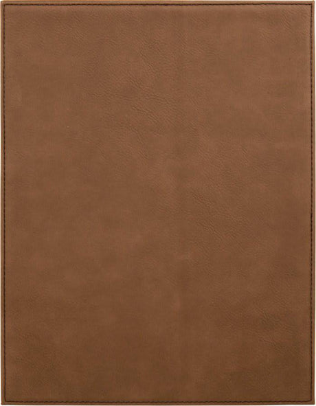 Dark Brown Laserable Leatherette Plaque-AKD Ink