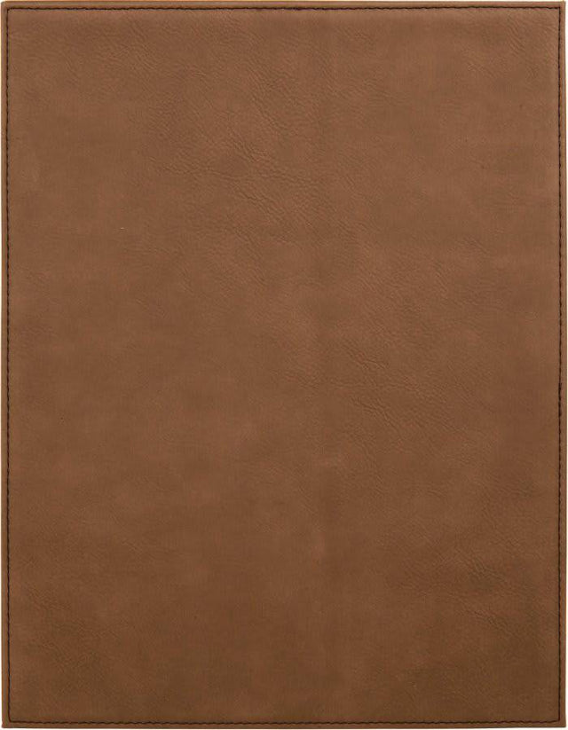 Dark Brown Laserable Leatherette Plaque-AKD Ink
