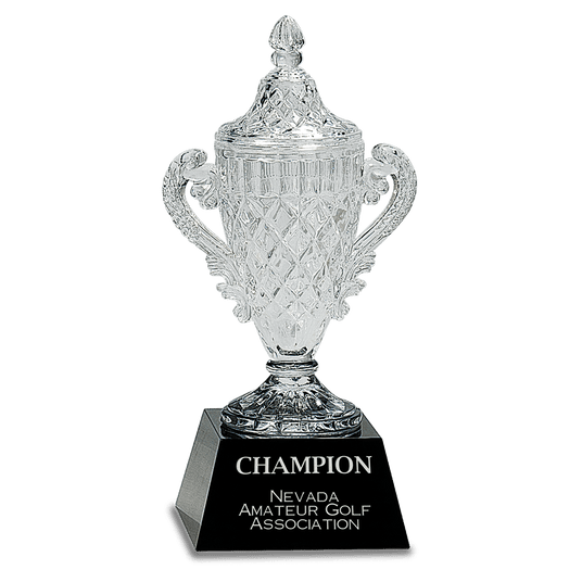 Crystal Cup on Pedestal Base-AKD Ink