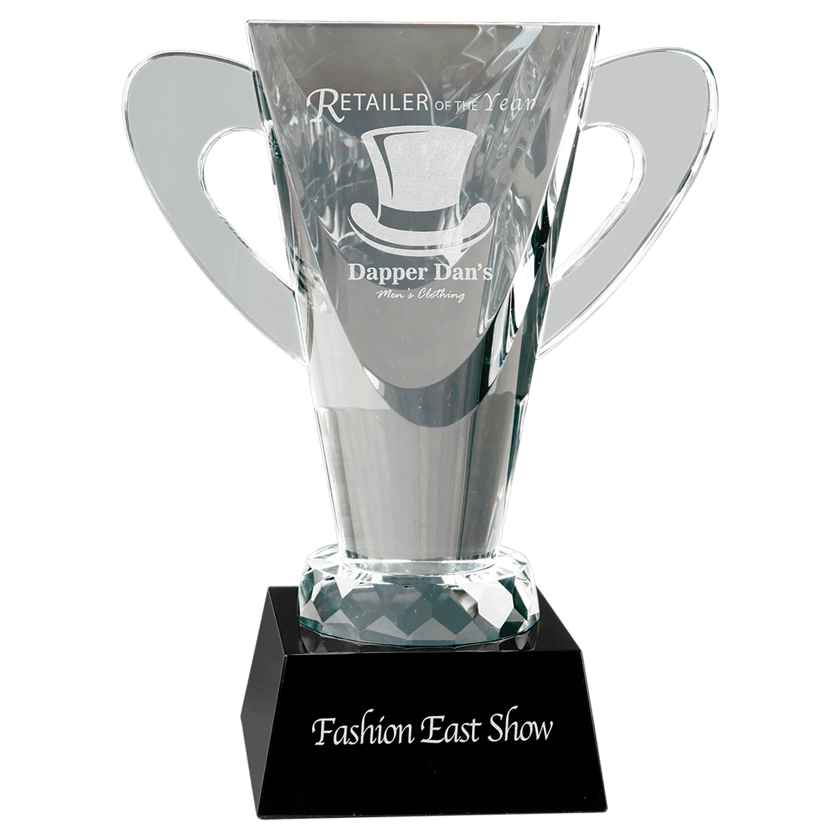Crystal Cup on Pedestal Base-AKD Ink