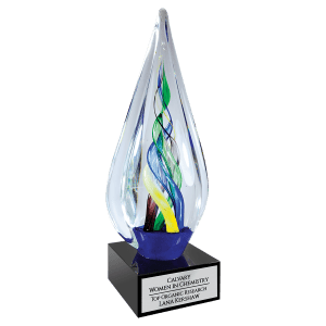 Infinity Twist Glass with  Base-AKD Ink