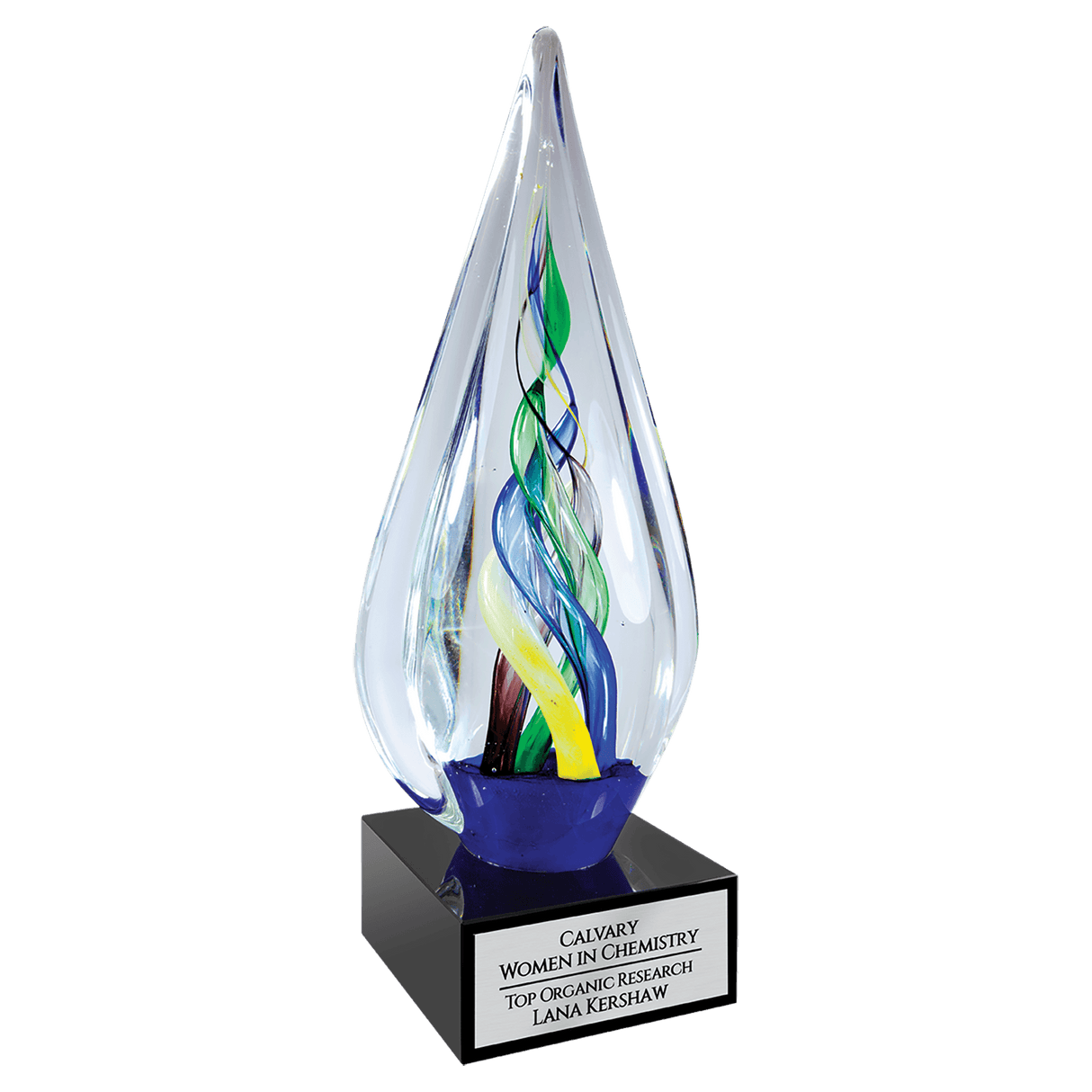 Infinity Twist Glass with  Base-AKD Ink