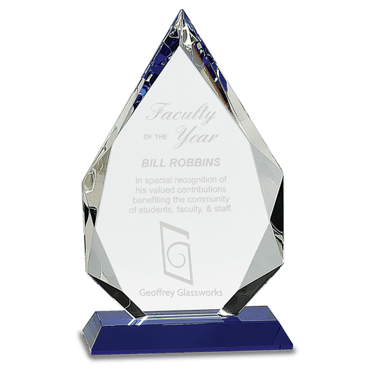 Diamond Crystal on Pedestal Base-AKD Ink