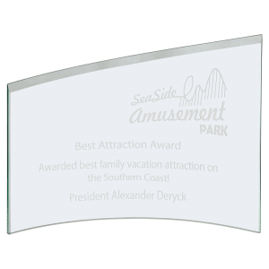 Small Jade Slanted Glass Crescent-AKD Ink