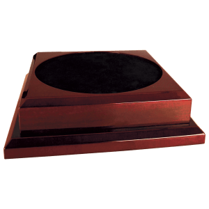 Rosewood Piano Finish Pedestal Base-AKD Ink