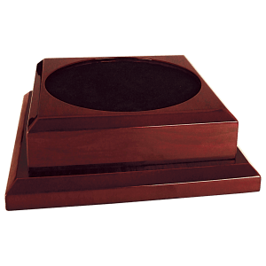 Rosewood Piano Finish Pedestal Base-AKD Ink