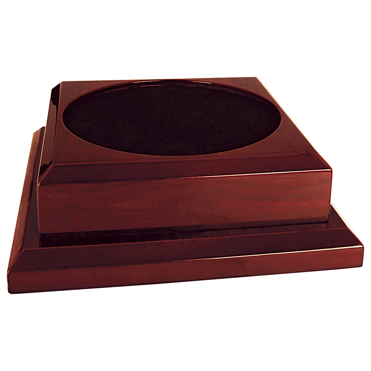 Rosewood Piano Finish Pedestal Base-AKD Ink