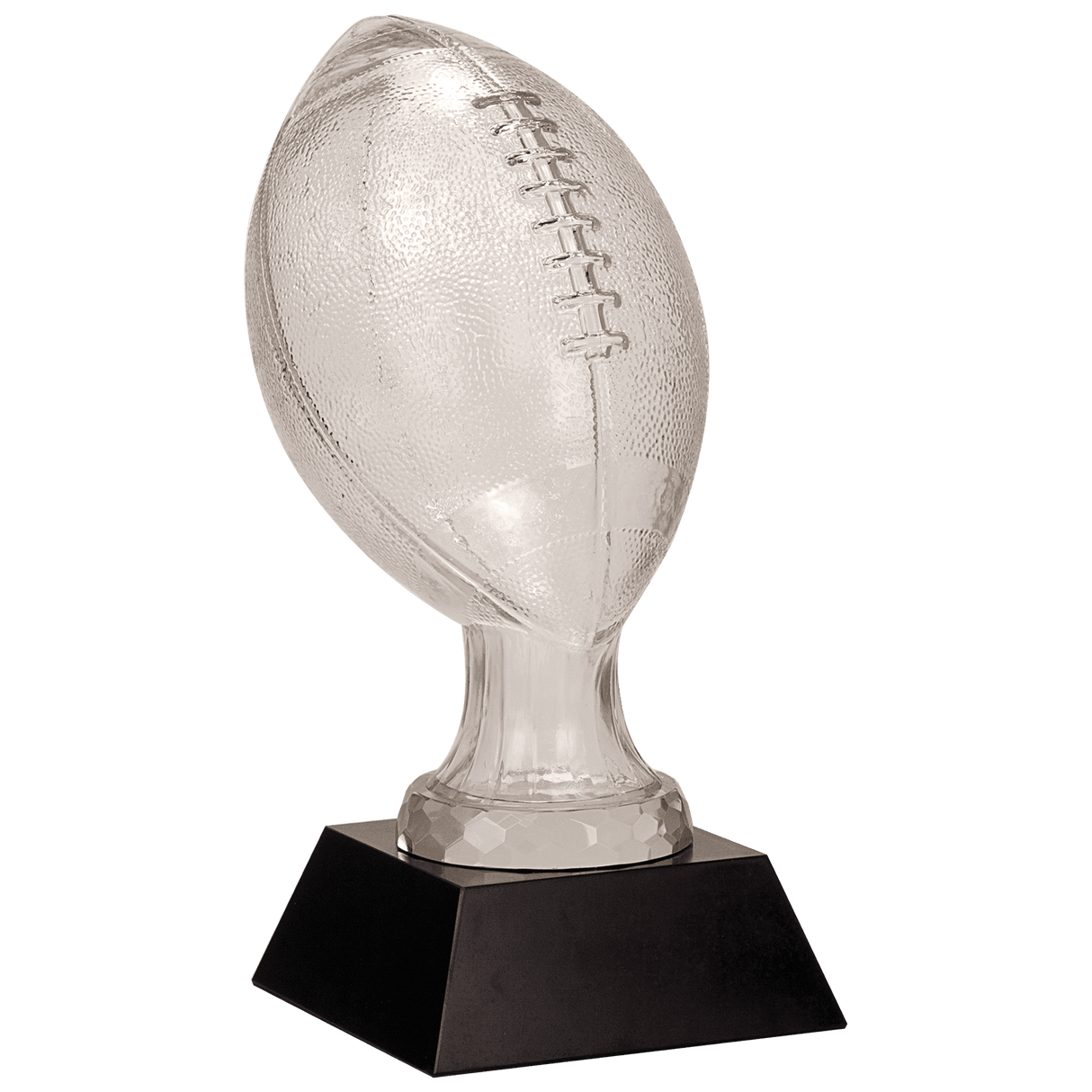 Glass Football with  Marble Base-AKD Ink