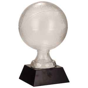 Glass Basketball with  Marble Base-AKD Ink