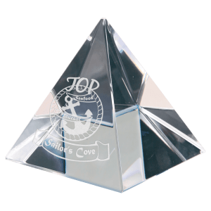 Small Crystal Pyramid-AKD Ink