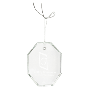 Crystal Octagon Ornament-AKD Ink