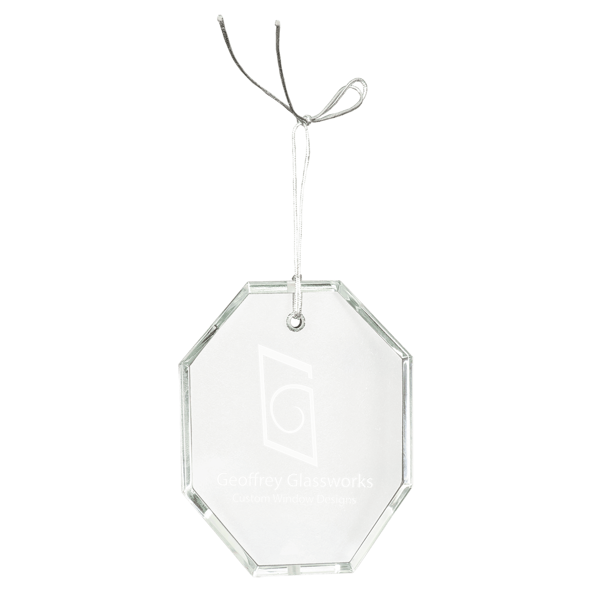 Crystal Octagon Ornament-AKD Ink