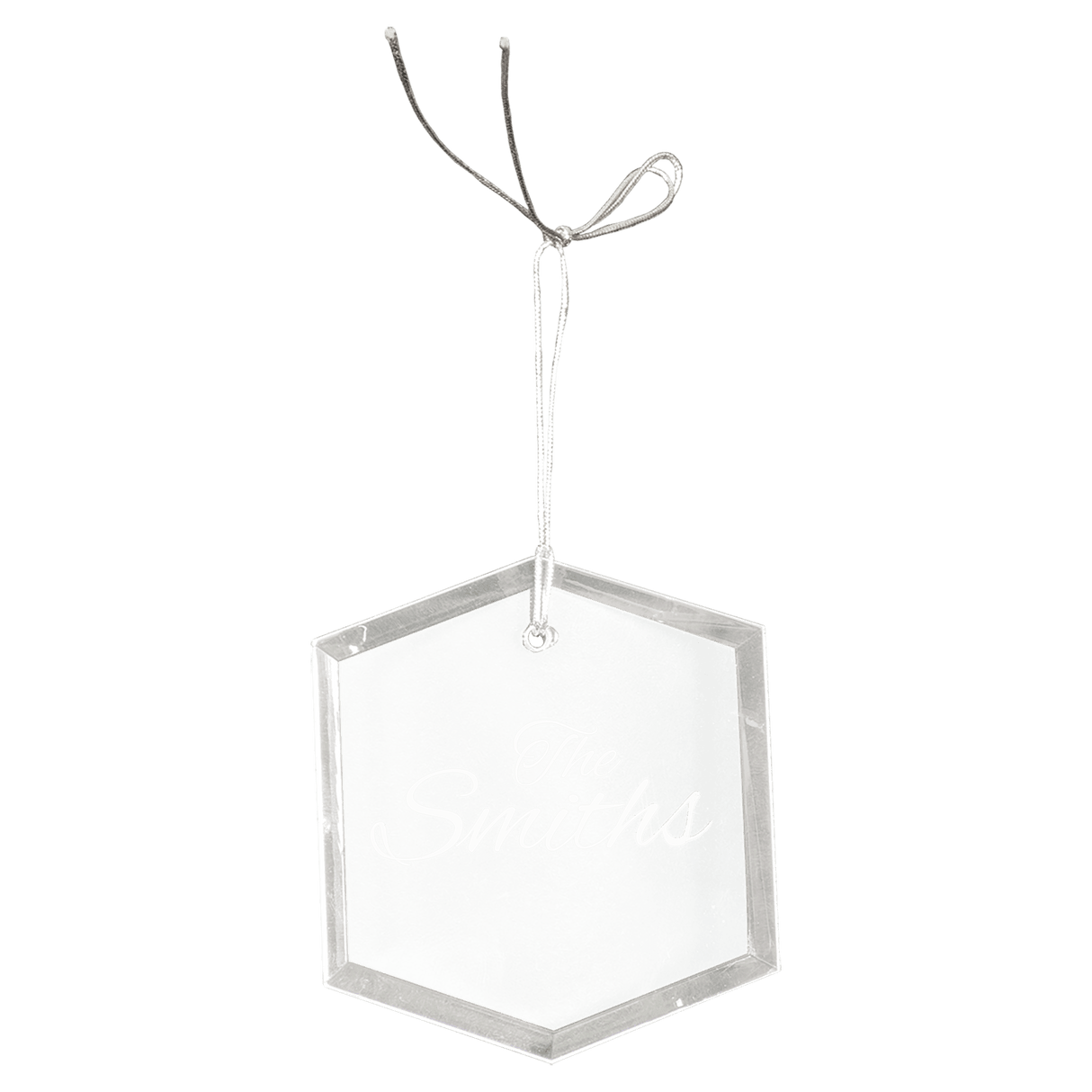 Crystal Hexagon Ornament-AKD Ink