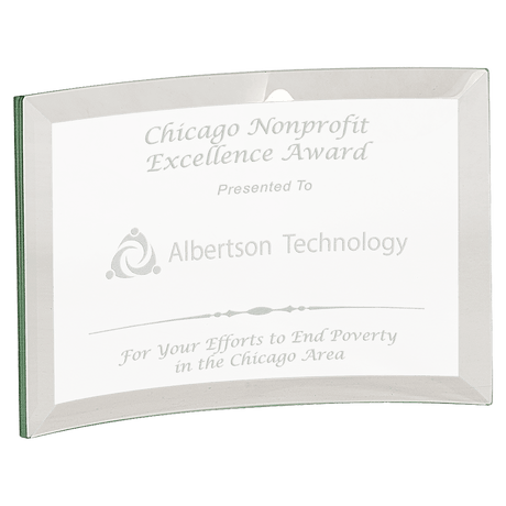 Small Jade Glass Crescent-AKD Ink