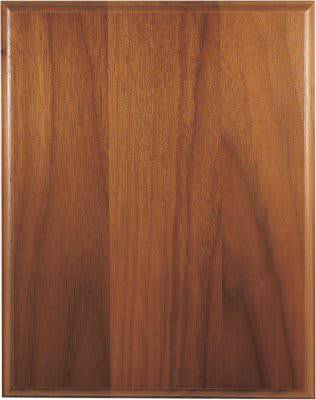 Genuine Walnut Step Edge Plaque-AKD Ink