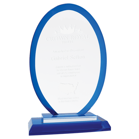 Small Oval  Regal Glass-AKD Ink