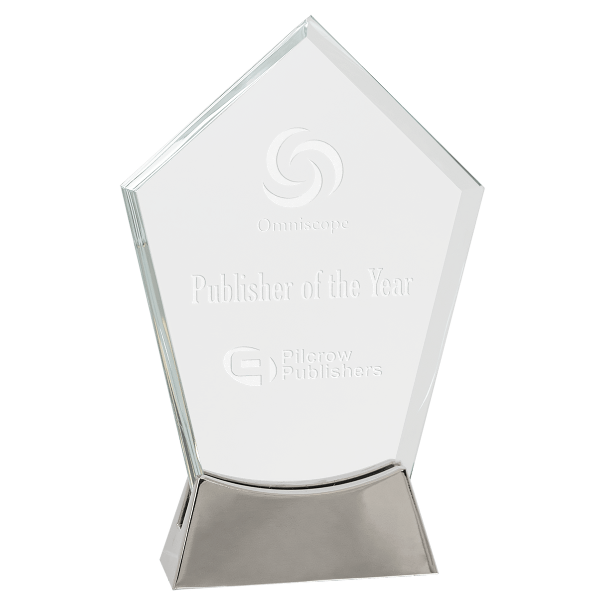 Small Peak Platinum Glass with Full Metal Base-AKD Ink