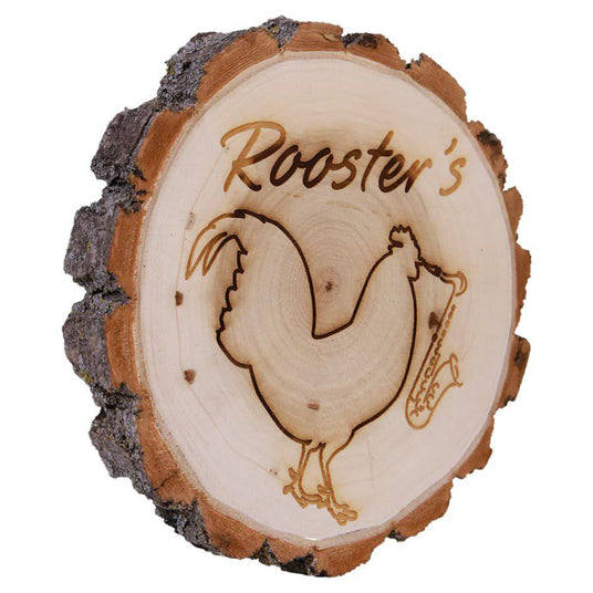 Cottonwood Log Plaque-AKD Ink