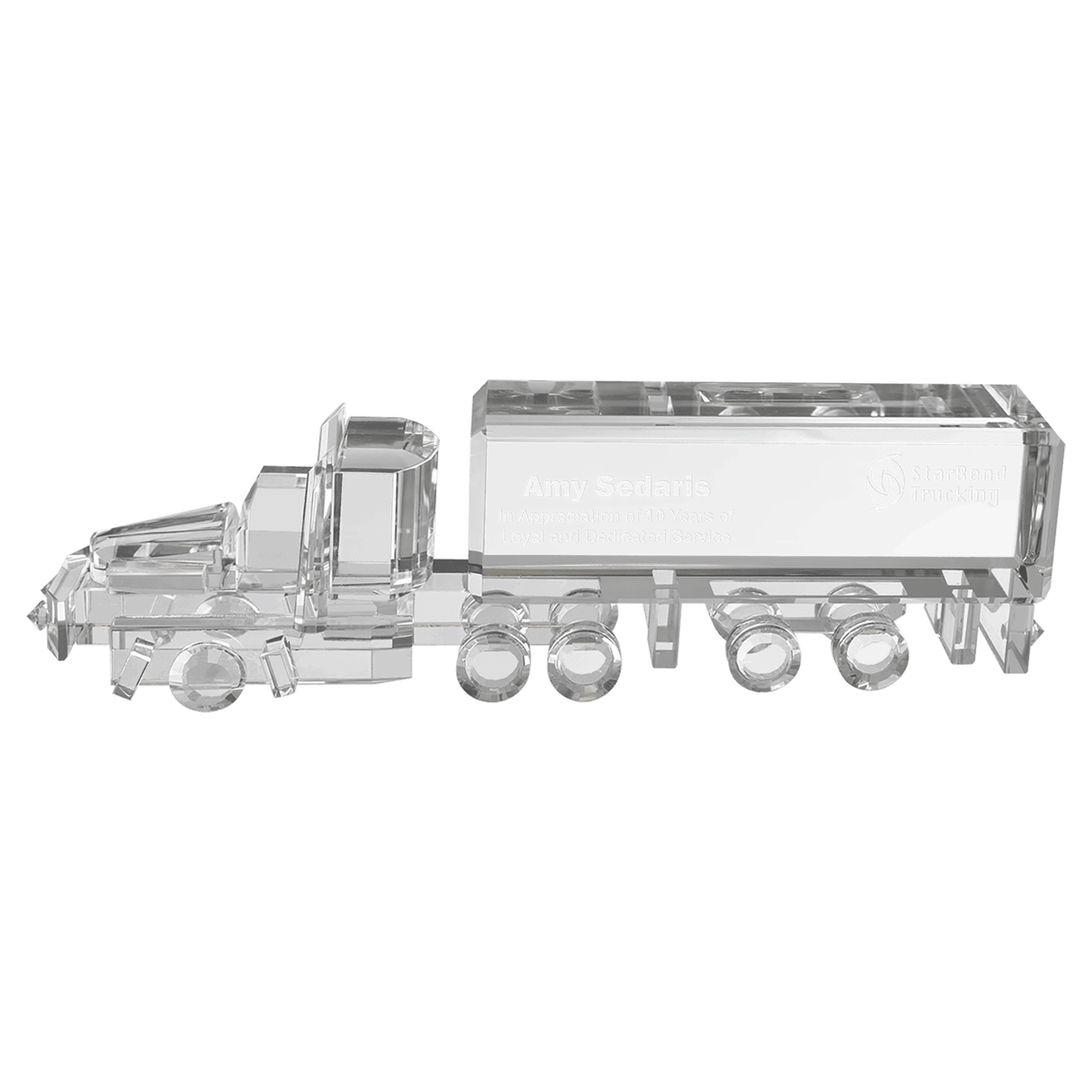 Crystal Medium Semi Truck-AKD Ink