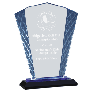 Small Fan Accent Glass on  &  Base-AKD Ink