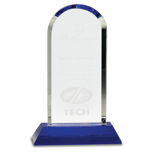 Clear Crystal Dome on Pedestal Base - AKD Ink