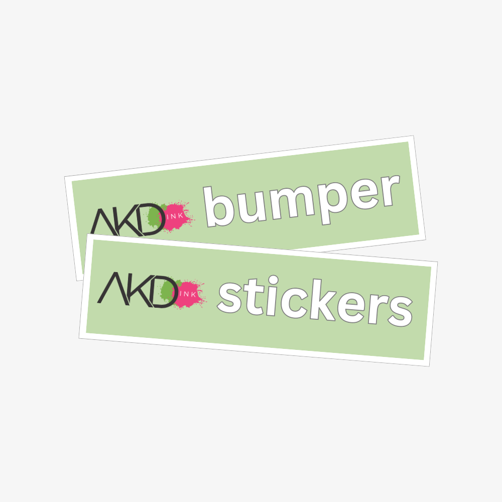 Bumper Stickers-AKD Ink