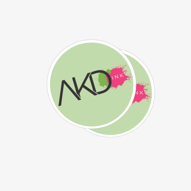 Circle Stickers-AKD Ink