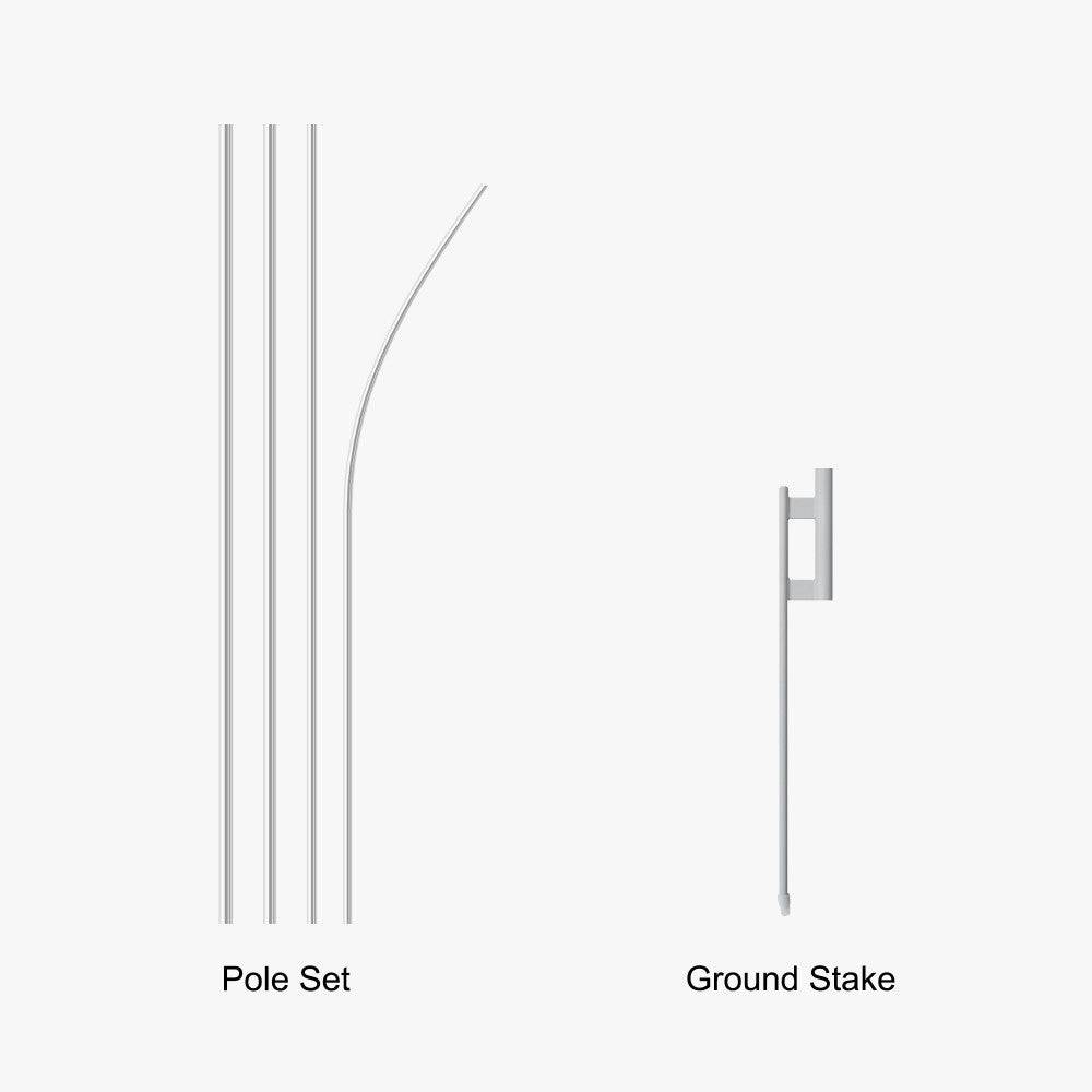 Econo Feather Flag-AKD Ink