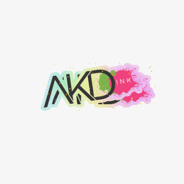 Glitter stickers-AKD Ink